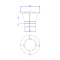 Daszek 110 Parasol 0,8mm żar.